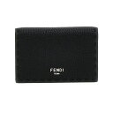 フェンディ 財布（メンズ） 【15,000円以上1,000円OFF!!】 FENDI フェンディ ブラック Black Selleria cardholder 財布 メンズ 秋冬2023 7M0222AP3BF0GXN 【関税・送料無料】【ラッピング無料】 ju