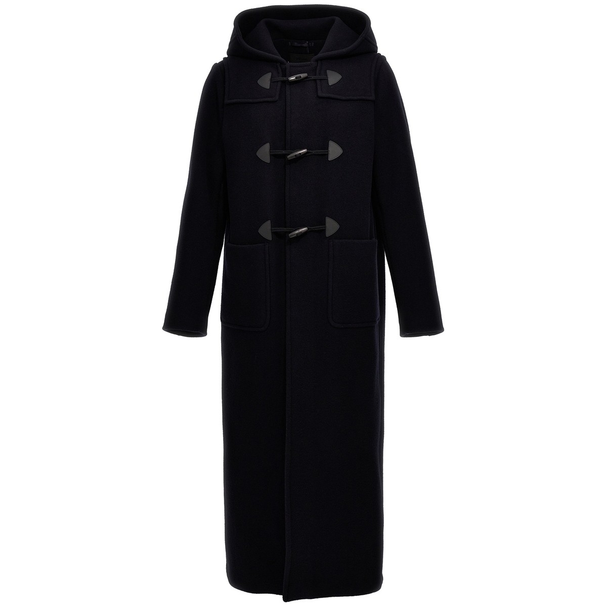 PRADA プラダ ブルー Blue Long montgomery coat コート メンズ 秋冬2023 SGC3611Z83F0008 【関税・送料無料】【ラッピング無料】 ju