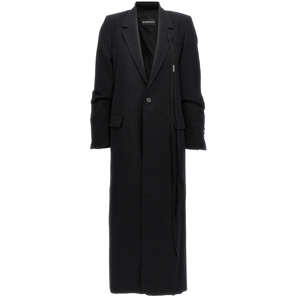 ANN DEMEULEMEESTER アン ドゥムルメステール ブラック Black 039 Lieke 039 coat コート レディース 秋冬2023 2302WCO11FA207099 【関税 送料無料】【ラッピング無料】 ju