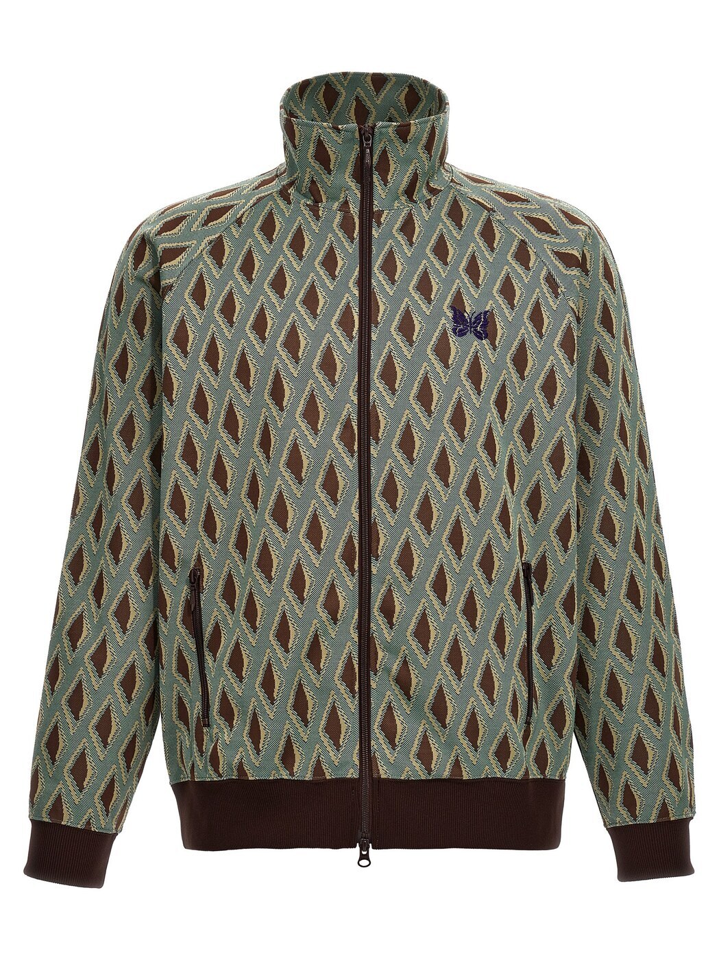 NEEDLES ニードルス ブルー Light Blue Patterned print track sweatshirt トレーナー メンズ 春夏2024 OT224ATURQUOISE 【関税・送料無料】【ラッピング無料】 juのサムネイル