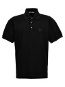 【本日ポイント4倍!!】 パーム エンジェルス PALM ANGELS ポロシャツ メンズ ブラック Polo shirts 'Monogram' polo shirt PMGB012R24FAB00110101010 Black 関税 送料無料 ラッピング無料 2024SS ju