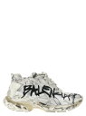 【15,000円以上1,000円OFF!!】 BALENCIAGA バレンシアガ ホワイト White/Black 'Runner Graffiti' sneakers スニーカー レディース 春夏2024 772767W3RBQ9010 【関税・送料無料】【ラッピング無料】 ju