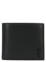 イヴ サンローラン SAINT LAURENT PARIS カードホルダー 財布 メンズ ブラック Wallets and Card Holders Logo leather wallet 6077271JB0U1000 Black 関税 送料無料 ラッピング無料 2020AW ju
