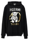 MOSCHINO モスキーノ ブラック Black 'Teddy 40 Years Of Love' hoodie トレーナー レディース 春夏2024 V170604281555 【関税・送料無料】【ラッピング無料】 ju