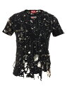 DIESEL ディーゼル ブラック Black 'T-Uncyna' T-shirt トップス レディース 春夏2024 A138990ANAW9XX 【関税・送料無料】【ラッピング無料】 ju