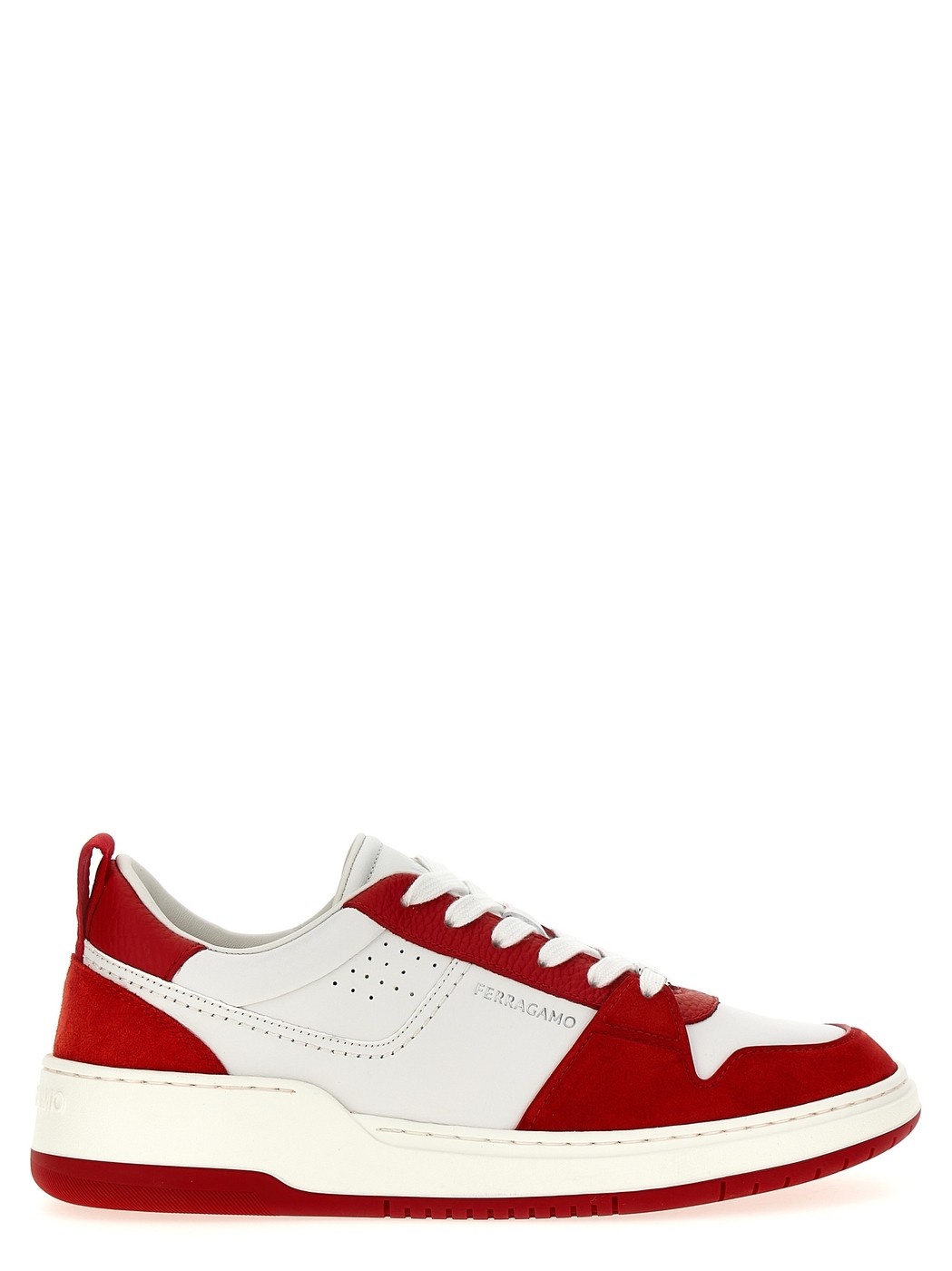 FERRAGAMO フェラガモ レッド Red 'Dennis' sneakers スニーカー メンズ 春夏2024 769635001 【関税・送料無料】【ラッピング無料】 ju