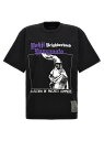 【15,000円以上ご購入で1,000円OFF！】 YOHJI YAMAMOTO ヨウジ ヤマモト ブラック Black 'Neighborhood' T-shirt Tシャツ メンズ 春夏2024 HST81286BLACK2 【関税・送料無料】【ラッピング無料】 ju