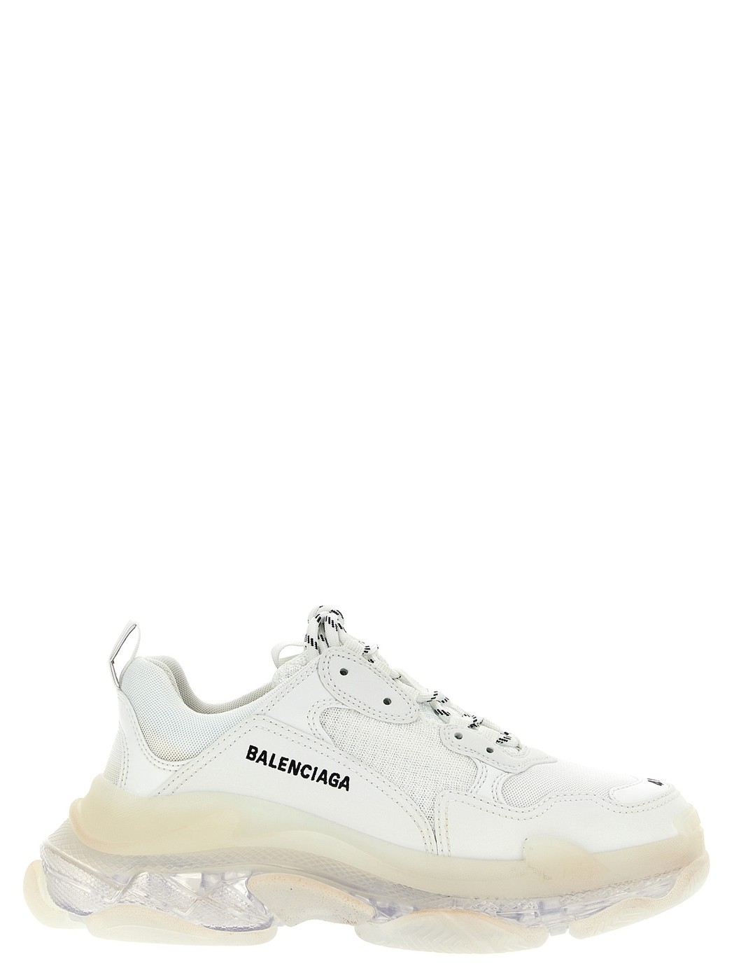 【土日限定クーポン配布中！】 BALENCIAGA バレンシアガ ホワイト White 'Triple S Clear Sole' sneakers スニーカー レディース 春夏2024 544351W2FB19000 【関税・送料無料】【ラッピング無料】 ju