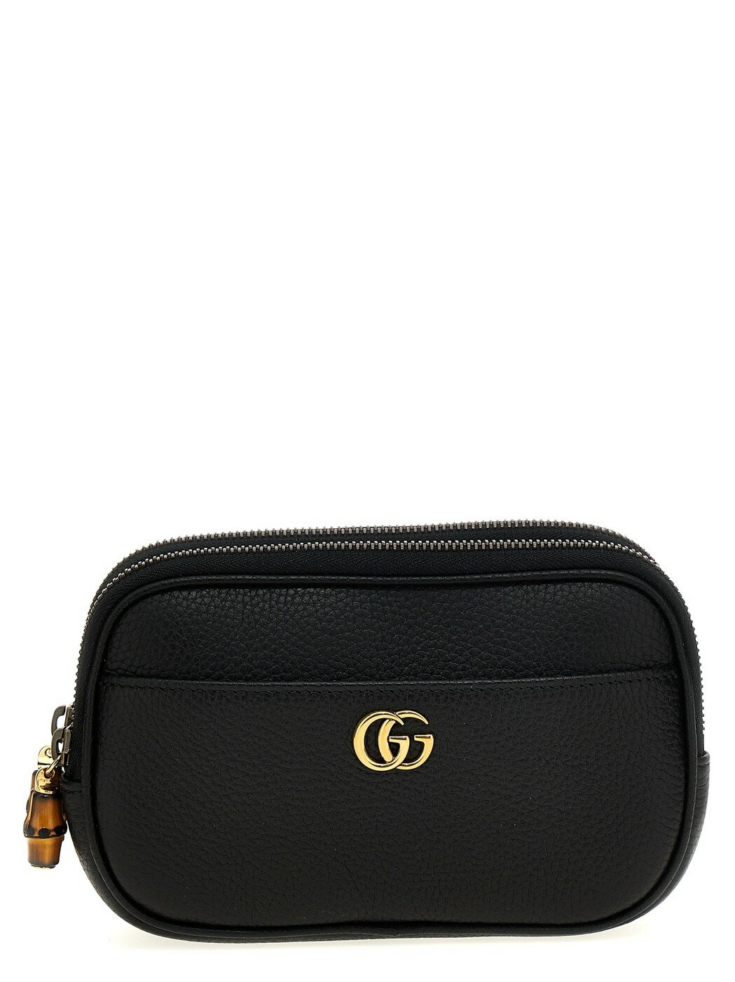 GUCCI グッチ ブラック Black 'GG' mini crossbody bag バッグ レ ...