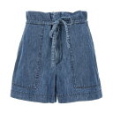 【本日ポイント4倍!!】 マラン エトワール MARANT ETOILE デニムショーツ ショーツ レディース ブルー Denim shorts 'Ipolyte' bermuda shorts 24PSH0095FAB1H04E30BU Blue 関税 送料無料 ラッピング無料 2024SS ju