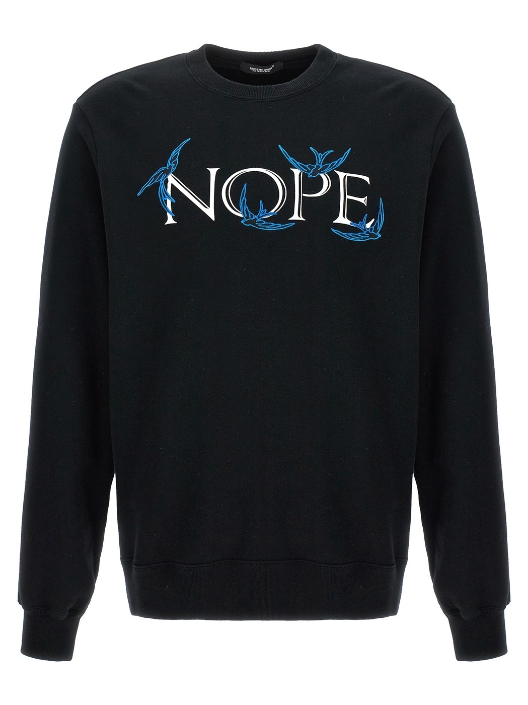 アンダーカバー トレーナー メンズ UNDERCOVER アンダーカバー ブラック Black 'Nope' sweatshirt トレーナー メンズ 春夏2024 UC1D48912BLACK 【関税・送料無料】【ラッピング無料】 ju