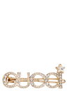  GUCCI グッチ ゴールド Gold Crystal logo hairpin ファッション小物 レディース 春夏2023 729104J1D508031  ju