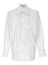 【本日5の付く日ポイント4倍!!】 STELLA MCCARTNEY ステラ マッカートニー ホワイト White Ruffles shirt シャツ レディース 春夏2024 620111SMA909000 【関税・送料無料】【ラッピング無料】 ju