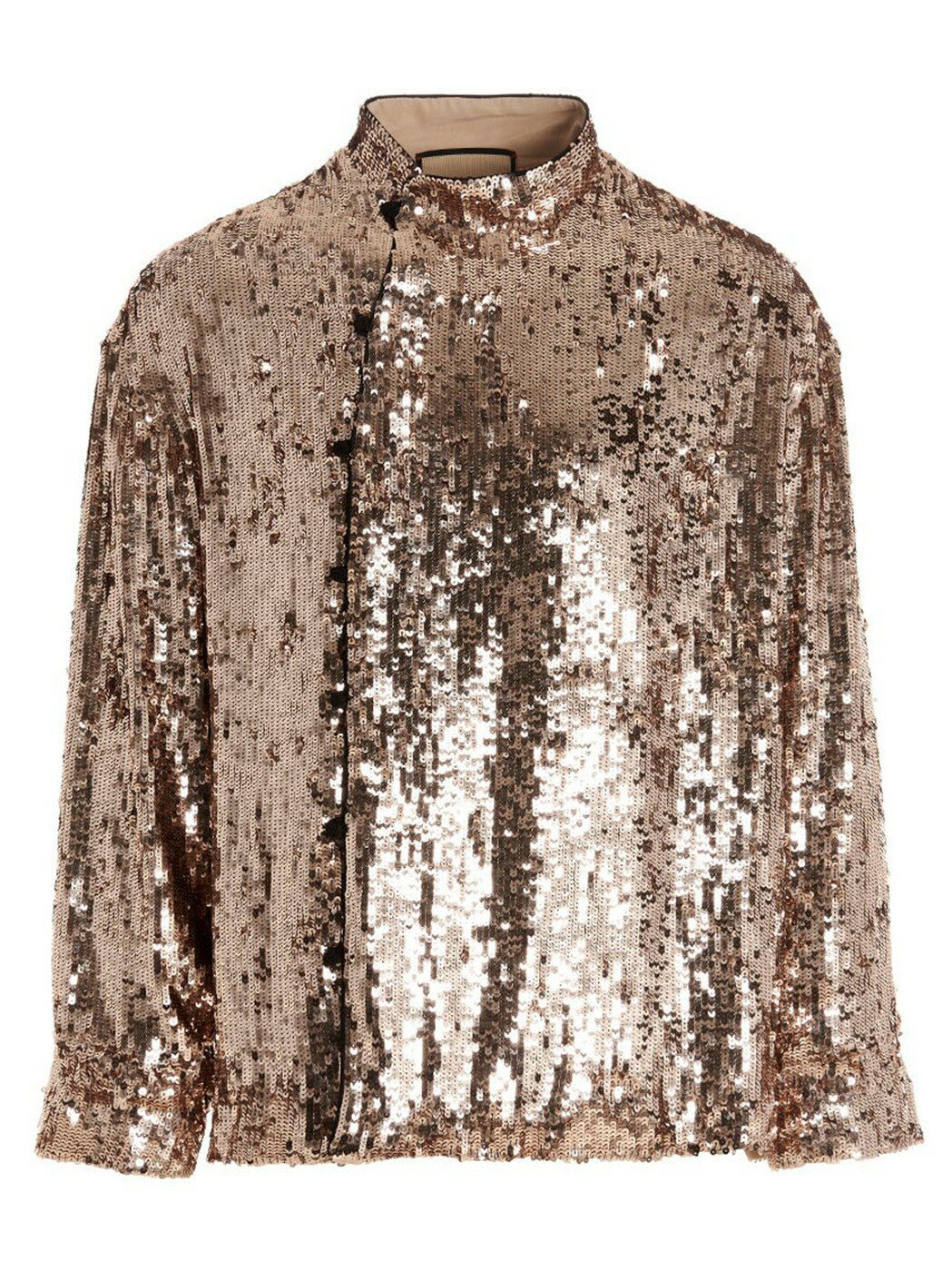 グッチ 【本日5の付く日ポイント4倍!】 GUCCI グッチ ピンク Pink Sequin shirt シャツ メンズ 春夏2023 723712ZALIZ5384 【関税・送料無料】【ラッピング無料】 ju