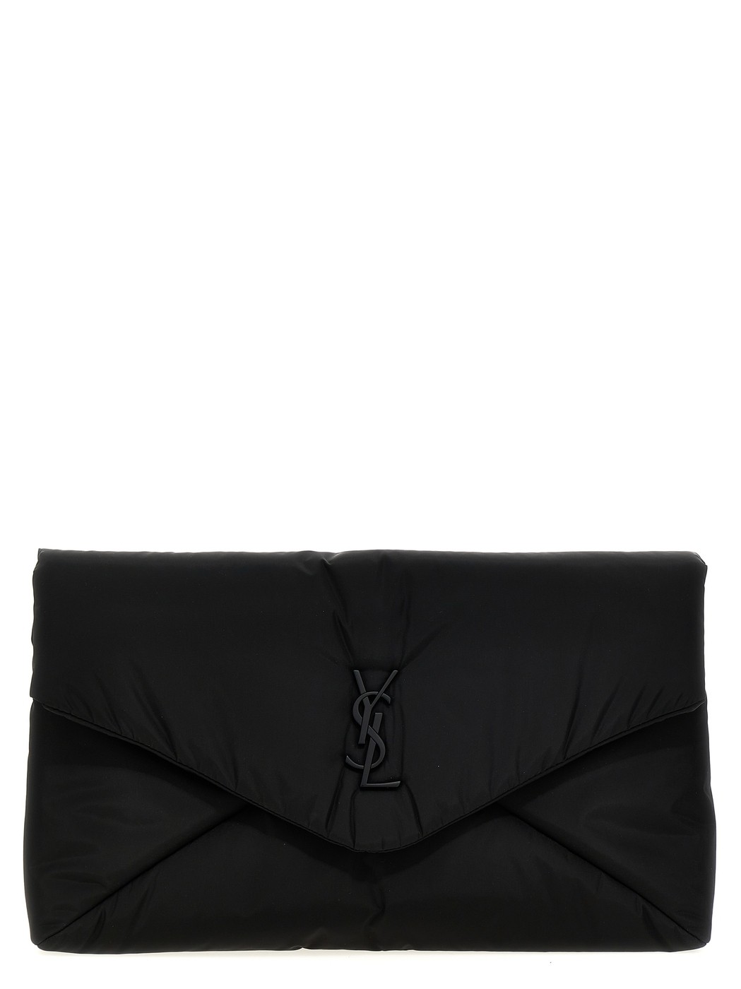 クラッチバッグ 【本日5の付く日ポイント4倍!】 SAINT LAURENT PARIS イヴ サンローラン ブラック Black 'Envelope Cassandre' large clutch bag 財布 メンズ 春夏2024 778185FACIW1000 【関税・送料無料】【ラッピング無料】 ju