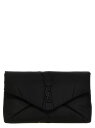 クラッチバッグ 【15,000円以上1,000円OFF!!】 SAINT LAURENT PARIS イヴ サンローラン ブラック Black 'Envelope Cassandre' large clutch bag 財布 メンズ 春夏2024 778185FACIW1000 【関税・送料無料】【ラッピング無料】 ju