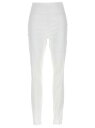 【15,000円以上ご購入で1,000円OFF！】 PRADA プラダ ホワイト White Logo poplin pants パンツ レディース 春夏2023 P211H12VCF0009 【関税・送料無料】【ラッピング無料】 ju