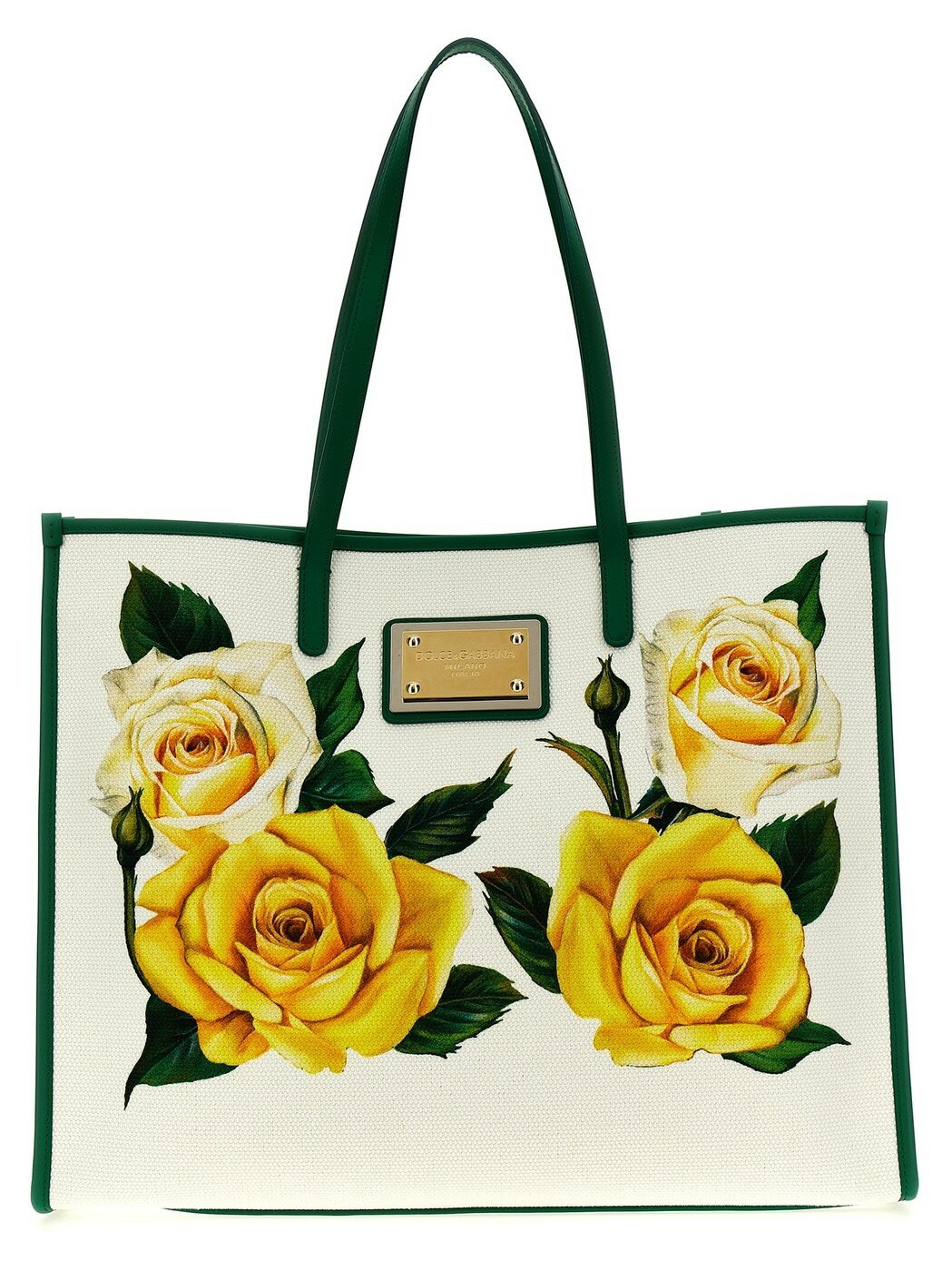 トートバッグ DOLCE&GABBANA ドルチェ&ガッバーナ マルチカラー Multicolor 'Rose Gialle' large shopping bag トートバッグ レディース 春夏2024 BB2274AI236HA3VO 【関税・送料無料】【ラッピング無料】 ju