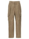 BRUNELLO CUCINELLI ブルネロクチネリ ベージュ Beige Suede pants パンツ レディース 春夏2024 M0PCLP8589C8960 【関税・送料無料】【ラッピング無料】 ju