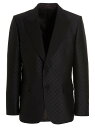 グッチ 【10周年記念クーポン！P4倍！】 GUCCI グッチ ブラック Black 'Horsebit' blazer jacket ジャケット メンズ 春夏2023 716893ZAKIT1000 【関税・送料無料】【ラッピング無料】 ju