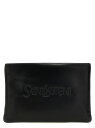 クラッチバッグ SAINT LAURENT PARIS イヴ サンローラン ブラック Black 'Saint Laurent' clutch クラッチバッグ メンズ 春夏2024 779526AADA11000 【関税・送料無料】【ラッピング無料】 ju