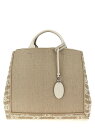 【10周年記念クーポン！P4倍！】 TOD'S トッズ ベージュ Beige Logo canvas shopping bag トートバッグ レディース 春夏2024 XBWCLTA0400TIR3Q71 【関税・送料無料】【ラッピング無料】 ju