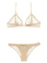 【15,000円以上1,000円OFF!!】 GUCCI グッチ ベージュ Beige 'GG' lingerie set アンダーウェア レディース 春夏2023 730588XUAB79200 【関税・送料無料】【ラッピング無料】 ju