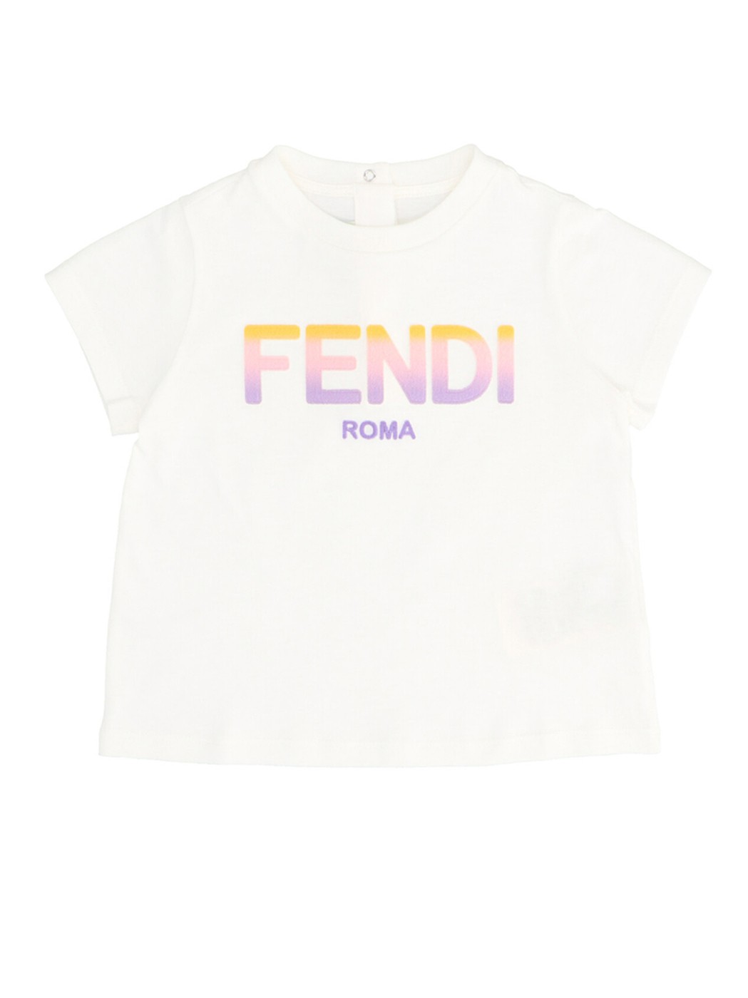 【楽天スーパーSALE!!15000円以上1000円OFFクーポン対象】 FENDI KIDS フェンディ ホワイト White トップス ベビーガールズ 春夏2022 BFI1327AJF0TU9 【関税・送料無料】【ラッピング無料】 ju