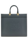 【15,000円以上ご購入で1,000円OFF！】 FENDI フェンディ グレー Gray Medium 'Fendi sunshine' shopping bag トートバッグ レディース 春夏2024 8BH386AQF5F1NPW 【関税・送料無料】【ラッピング無料】 ju