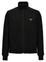 PRADA プラダ ブラック Black Tecno stretch sweatshirt トレーナー メンズ 春夏2024 SGC180S23111QLF0002 【関税・送料無料】【ラッピング無料】 ju