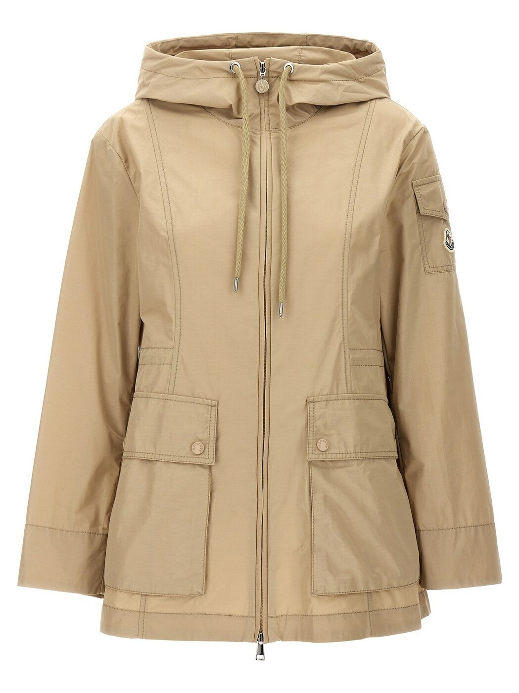 MONCLER モンクレール ベージュ Beige 'Leandro' parka ジャケット レディース 春夏2024 1A00133549P32..