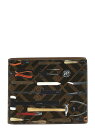 フェンディ 財布（メンズ） FENDI フェンディ マルチカラー Multicolor 'Attrezzi' wallet 財布 メンズ 春夏2024 7M0001ARAOF1NVY 【関税・送料無料】【ラッピング無料】 ju