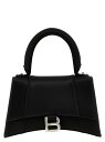 ハンドバッグ 【15,000円以上1,000円OFF!!】 BALENCIAGA バレンシアガ ブラック Black 'Hourglass S' handbag バッグ レディース 春夏2024 5935462AATP1000 【関税・送料無料】【ラッピング無料】 ju