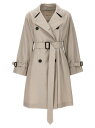 マックスマーラ コート レディース MAX MARA THE CUBE マックス マーラ ザキューブ ベージュ Beige 'Titrench' trench coat ジャケット レディース 春夏2024 TITRENCH002 【関税・送料無料】【ラッピング無料】 ju