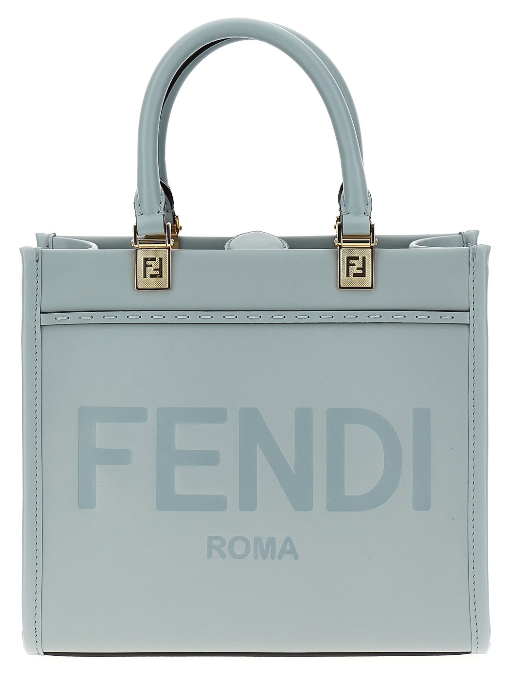 FENDI フェンディ ブルー Light Blue 'Sunshine Small' shopping bag トートバッグ レディース 春夏2024 8BH394ARNNF1NPU 【関税・送料無料】【ラッピング無料】 ju