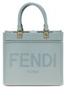 【15,000円以上ご購入で1,000円OFF！】 FENDI フェンディ ブルー Light Blue 'Sunshine Small' shopping bag トートバッグ レディース 春夏2024 8BH394ARNNF1NPU 【関税・送料無料】【ラッピング無料】 ju