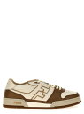 FENDI フェンディ ブラウン Brown 'Fendi Match' sneakers スニーカー メンズ 春夏2024 7E1643AOMNF1NJ1 【関税・送料無料】【ラッピング無料】 ju