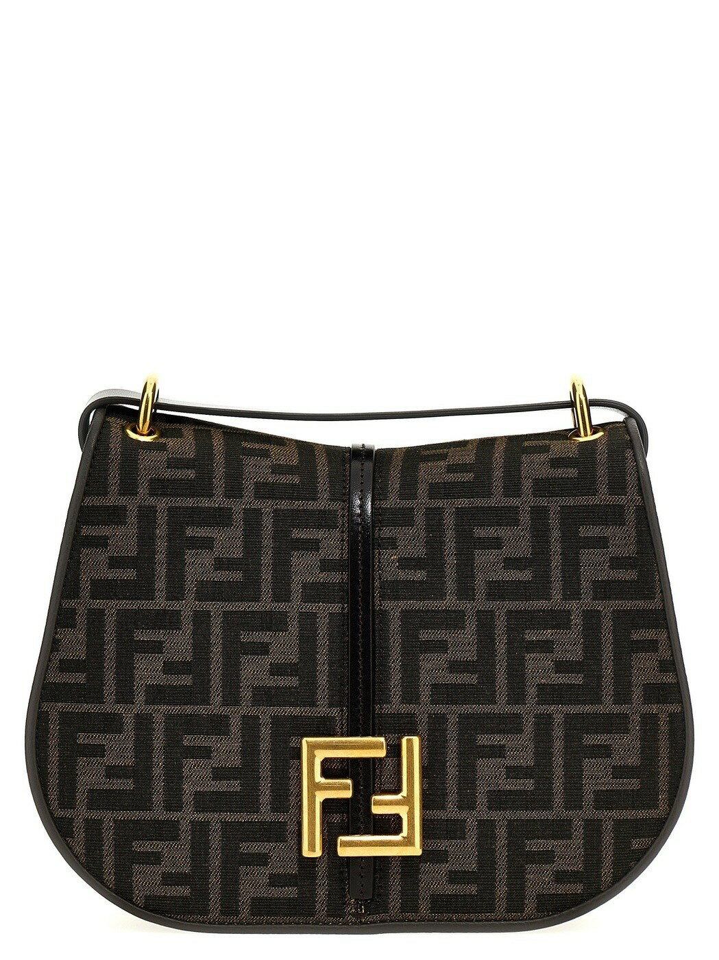 FENDI フェンディ ブラウン Brown 'C'mon Medium' shoulder bag バッグ レディース 春夏2024 8BT366AQ08F1MJE 【関税・送料無料】【ラッピング無料】 ju