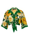 DOLCE&GABBANA ドルチェ&ガッバーナ イエロー Yellow 'Rose Gialle' shirt ドレス レディース 春夏2024 F5N11THI1QIHV3VO 【関税・送料無料】【ラッピング無料】 ju