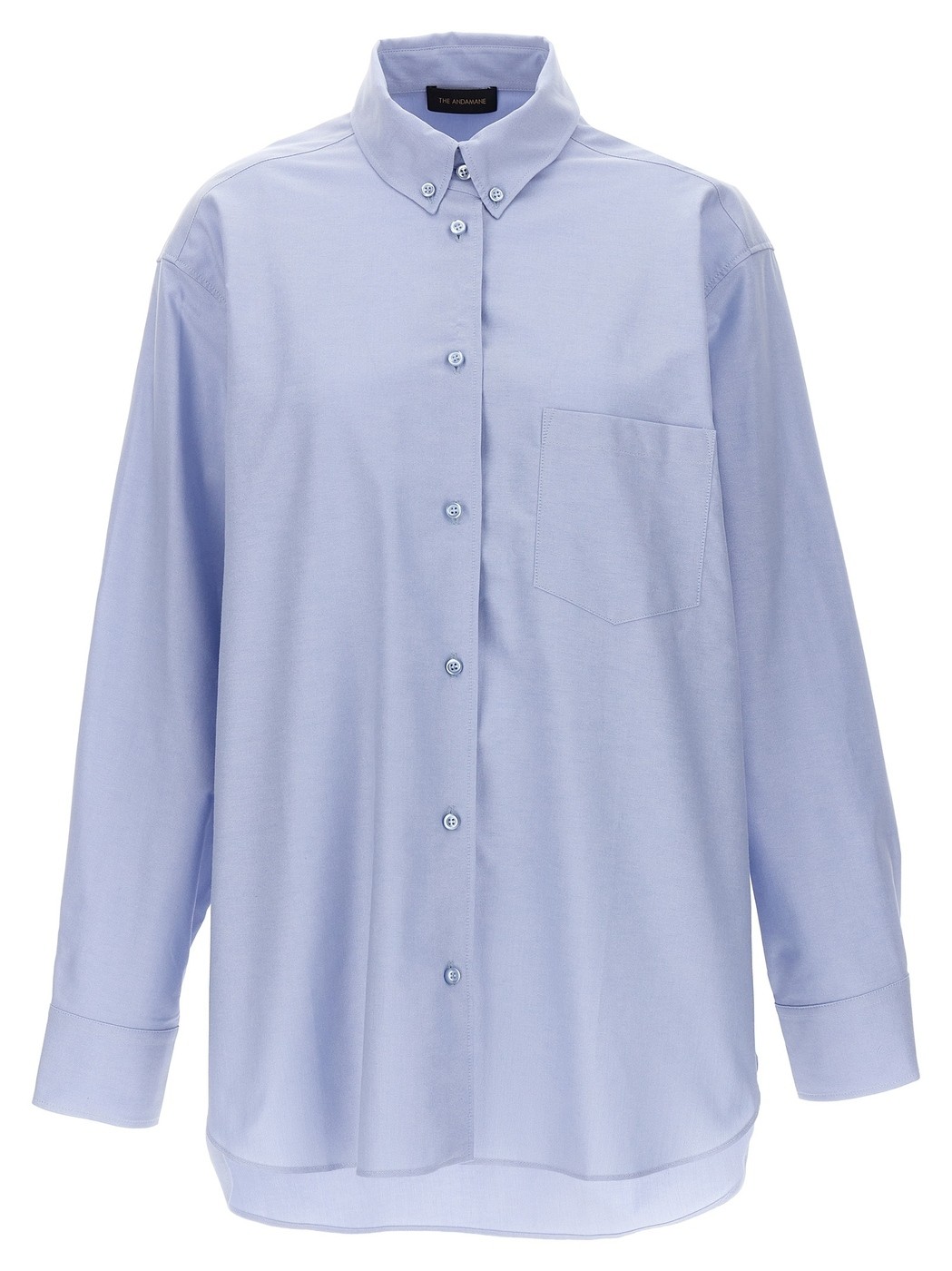 【土日限定クーポン配布中！】 THE ANDAMANE ブルー Light Blue 'Robbie' shirt シャツ レディース 春夏2024 TM150902ATNC164LIGHTDENIM 【関税・送料無料】【ラッピング無料】 ju