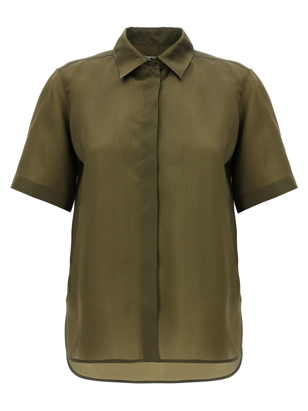 【土日限定クーポン配布中！】 MAX MARA マックス マーラ グリーン Green 'Acanto' shirt シャツ レディース 春夏2024 ACANTO002 【関税・送料無料】【ラッピング無料】 ju