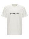 【15,000円以上1,000円OFF!!】 GIVENCHY ジバンシィ ホワイト White Logo T-shirt Tシャツ メンズ 春夏2024 BM71653Y6B100 【関税・送料無料】【ラッピング無料】 ju