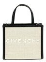 ジバンシィ 【15,000円以上1,000円OFF!!】 GIVENCHY ジバンシィ ホワイト White/Black 'G Tote' mini shopping bag トートバッグ レディース 春夏2024 BB50Z2B21P257 【関税・送料無料】【ラッピング無料】 ju