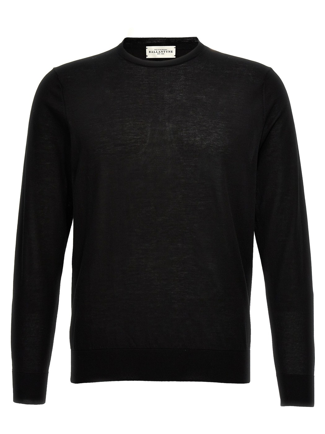 【土日限定クーポン配布中！】 BALLANTYNE バランタイン ブラック Black Cotton sweater ニットウェア メンズ 春夏2024 B2P00018C2315517 【関税・送料無料】【ラッピング無料】 ju