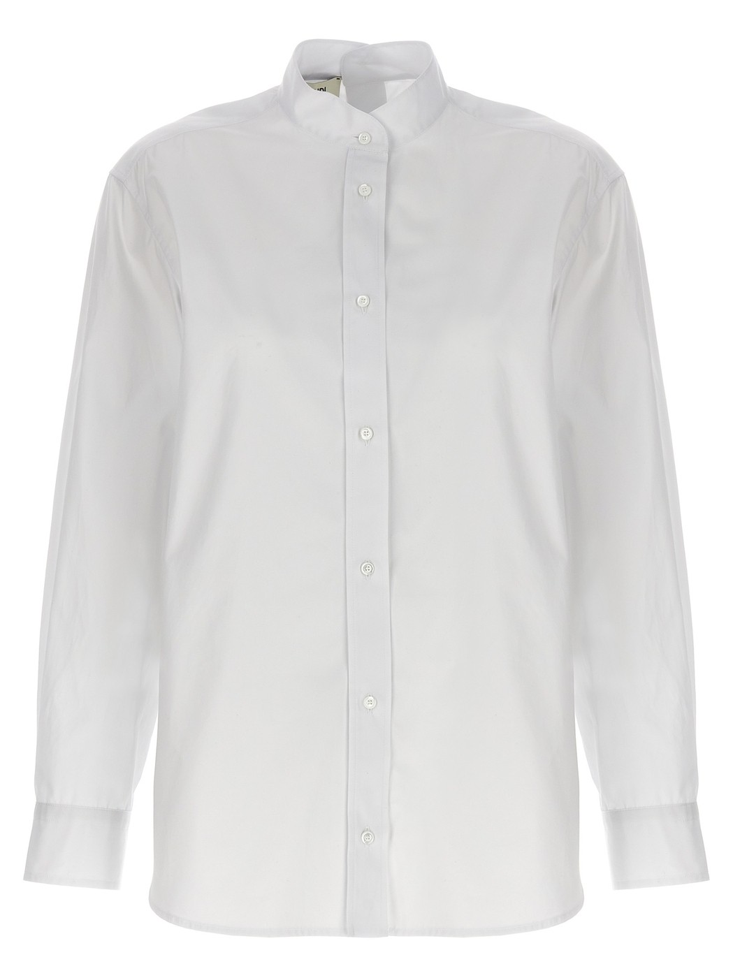 【土日限定クーポン配布中！】 FENDI フェンディ ホワイト White Poplin shirt シャツ レディース 春夏2024 FS8170ARU3F1F3H 【関税・送料無料】【ラッピング無料】 ju