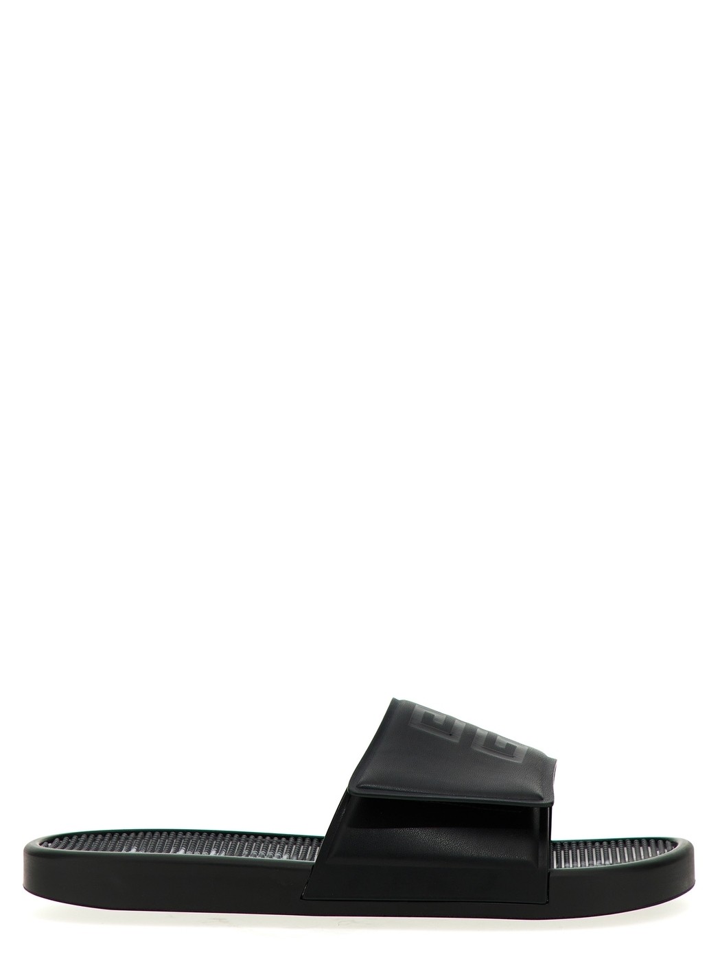 GIVENCHY ジバンシィ ホワイト White/Black 'Slide' sandals サンダル メンズ 春夏2024 BH3024H1NG004 【関税・送料無料】【ラッピング無料】 ju