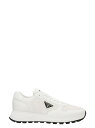 PRADA プラダ ホワイト White/Black Logo sneakers スニーカー メンズ 春夏2024 2EE369FG0003LF5F0964 【関税・送料無料】【ラッピング無料】 ju