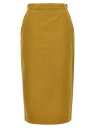 マックスマーラ 【15,000円以上1,000円OFF!!】 MAX MARA マックス マーラ イエロー Yellow 'Denver' skirt スカート レディース 春夏2024 DENVER019 【関税・送料無料】【ラッピング無料】 ju