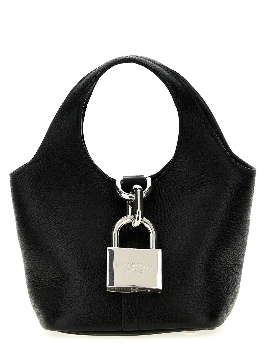 ハンドバッグ 【毎月1日はエントリーでポイント3倍！】 BALENCIAGA バレンシアガ ブラック Black 'Locker Hobo' handbag バッグ レディース 春夏2024 7716352AAWC1000 【関税・送料無料】【ラッピング無料】 ju