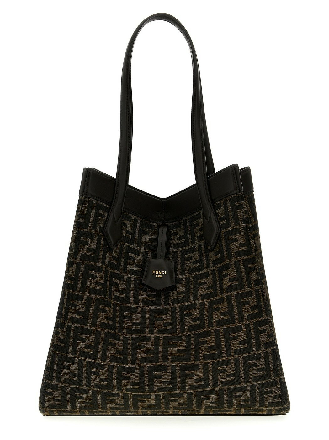 FENDI フェンディ ブラウン Brown 'Fendi Origami Large' shopping bag トートバッグ レディース 春夏2024 8BH415AFPMF1GL7 【関税・送料無料】【ラッピング無料】 ju